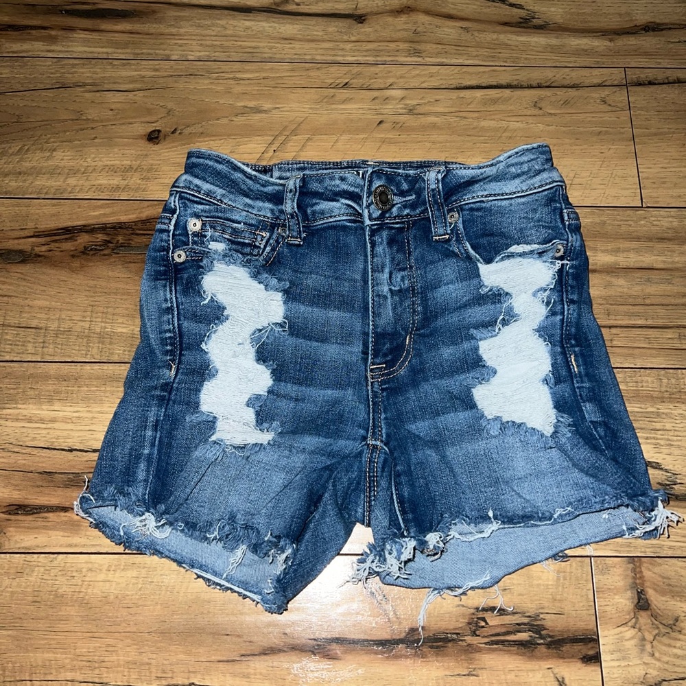 american eagle jean shorts